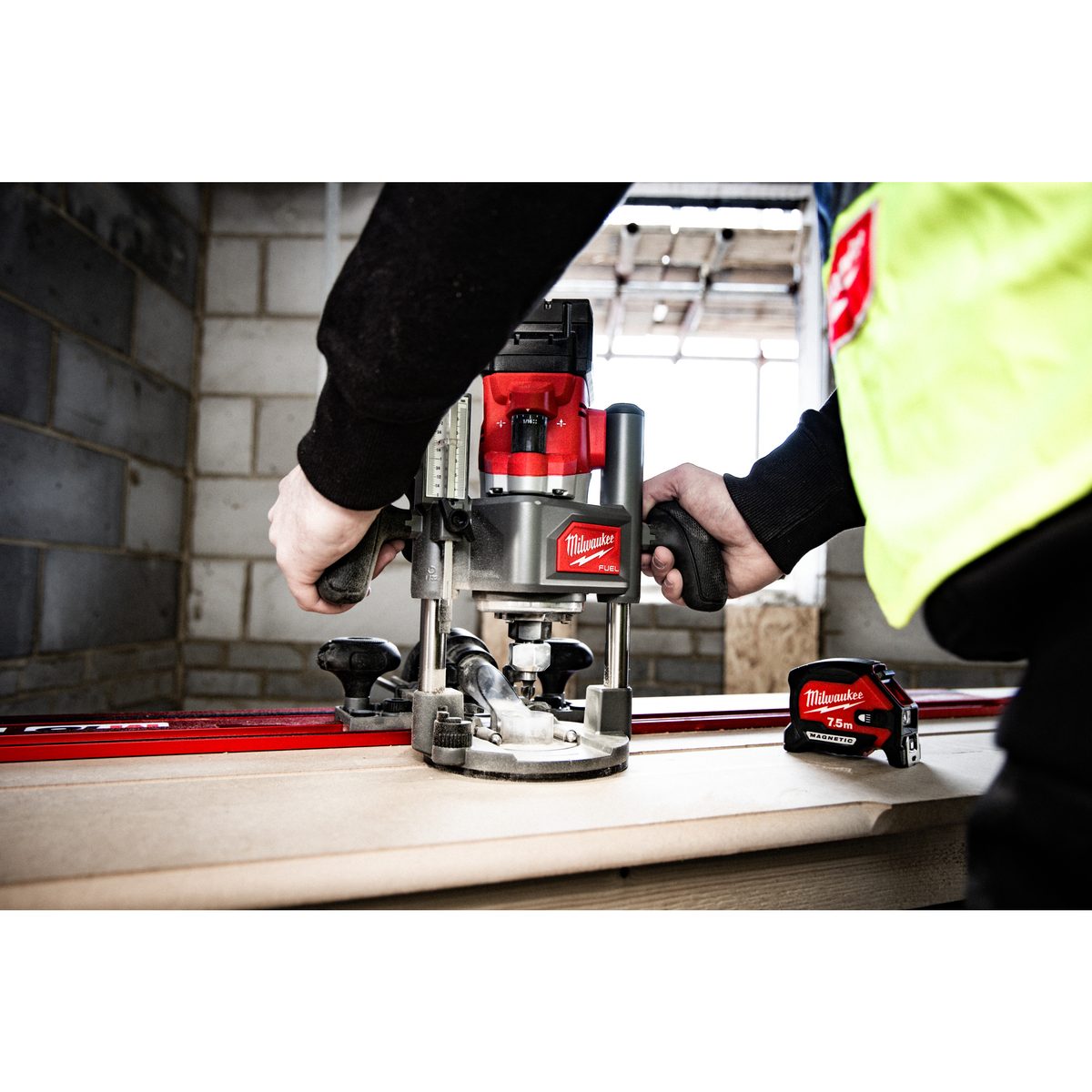 Milwaukee M18 FR12KIT-0P FUEL frézka 12 mm - Packout kufr