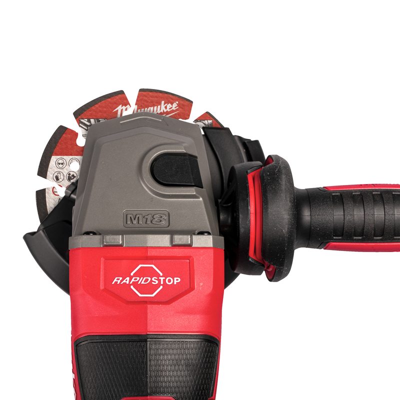 Milwaukee M18 FHSAG125XB2-0X Vysoce výkonná bruska s posuvným spínačem - průměr 125