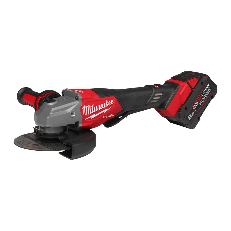 Milwaukee M18 FHSAG125XPDB2-802X Vysoce výkonná bruska s kolébkovým spínačem - průměr 125