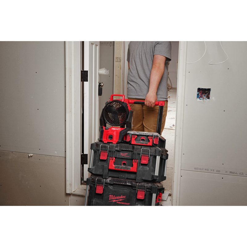 Milwaukee M18 AFG2-0 ventilátor kompatibilní s PACKOUT - AC/DC