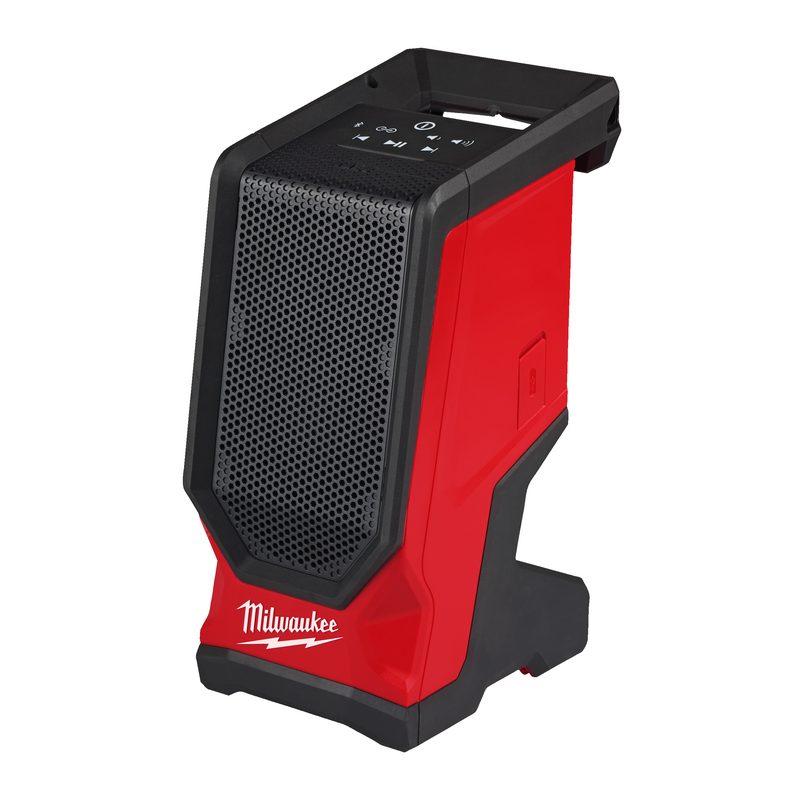 Milwaukee M18 SPEJSG2-0 reproduktor na staveniště s funkcí AUDIO LINK