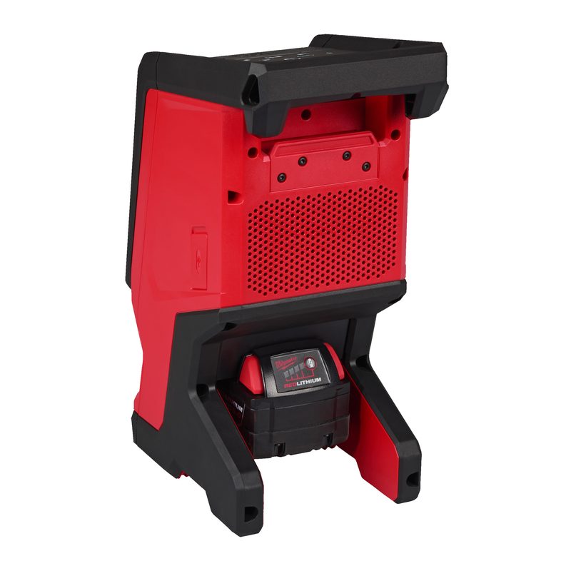 Milwaukee M18 SPEJSG2-0 reproduktor na staveniště s funkcí AUDIO LINK