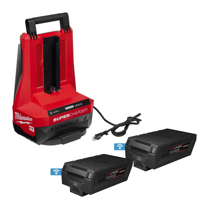 Milwaukee MXF FORGE NRG-122 FUEL akumulátory a nabíječka