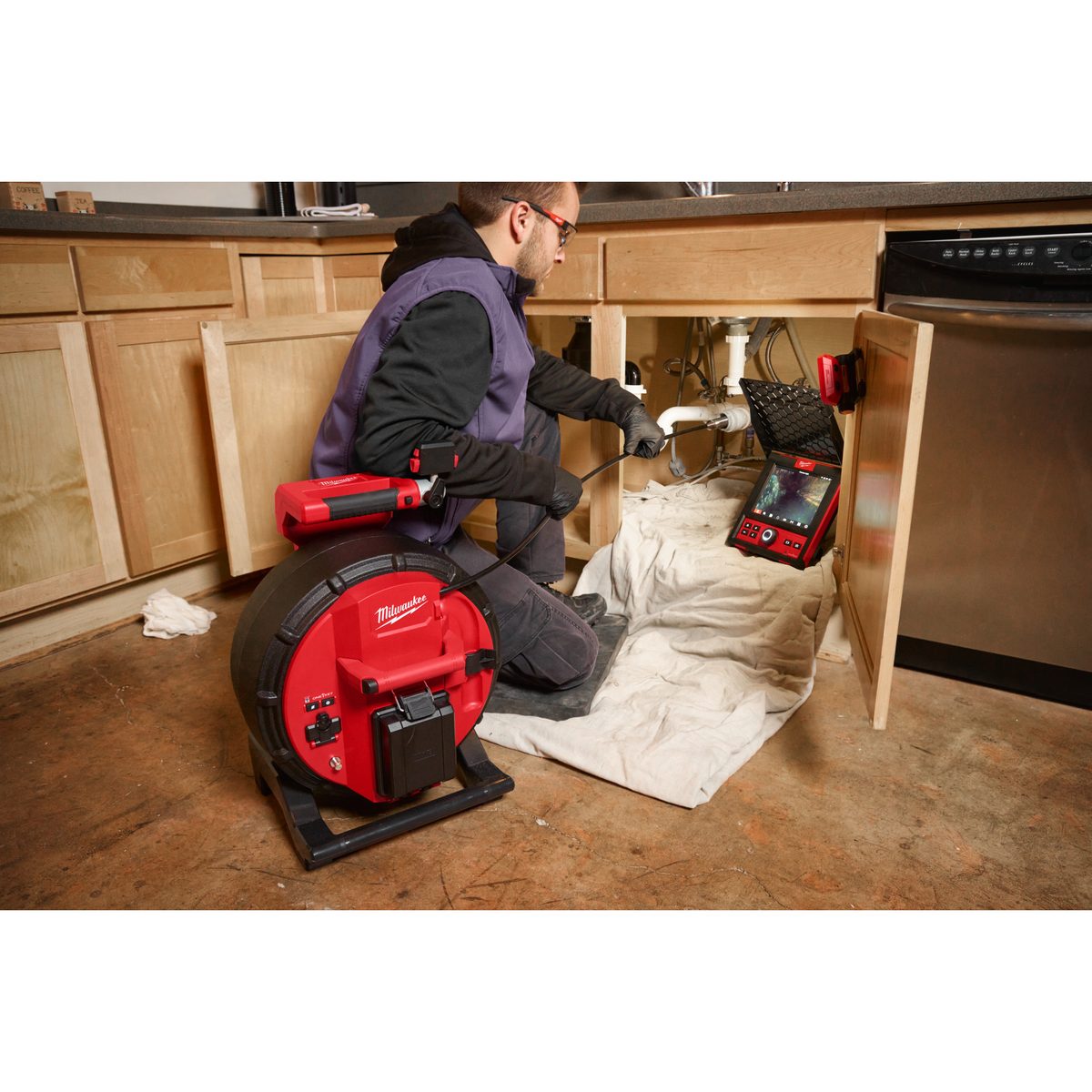 Milwaukee M18 SIC30HDR-0 kamera na kontrolu kanalizace