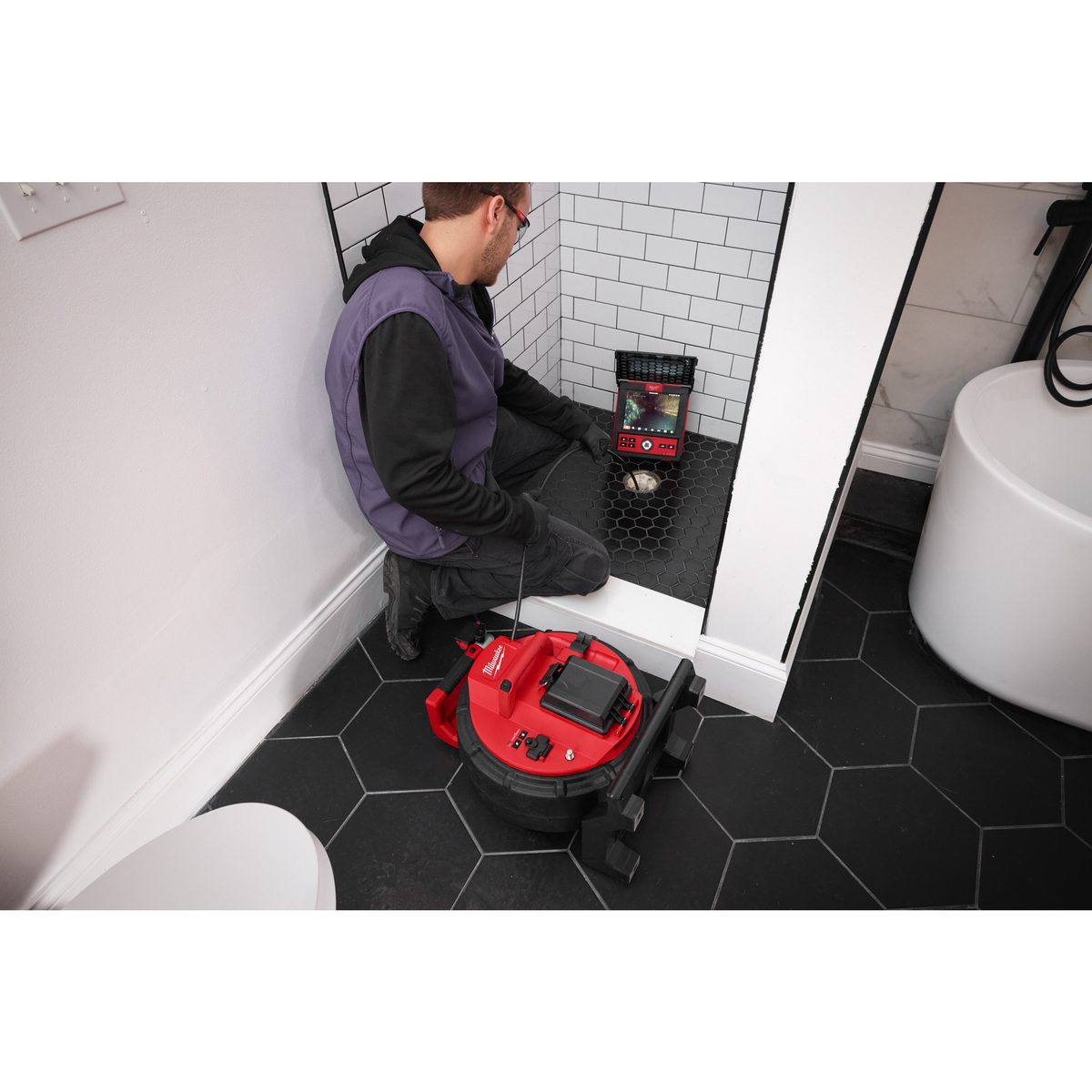 Milwaukee M18 SIC30HDR-0 kamera na kontrolu kanalizace
