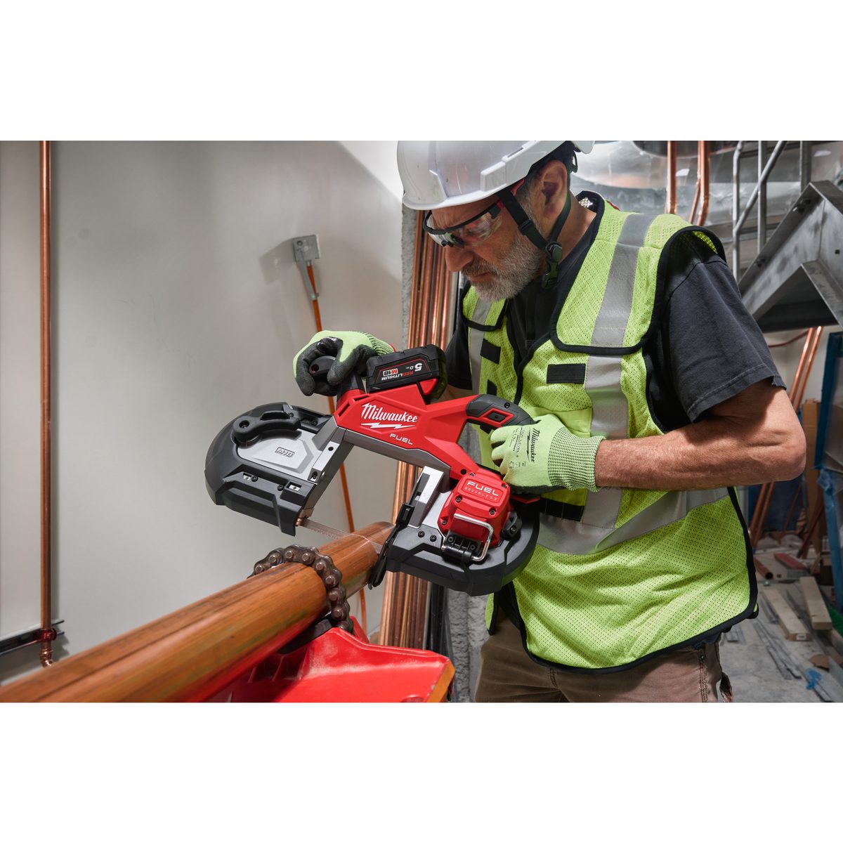 Milwaukee M18 FBS127-502C Pásová pila 127mm