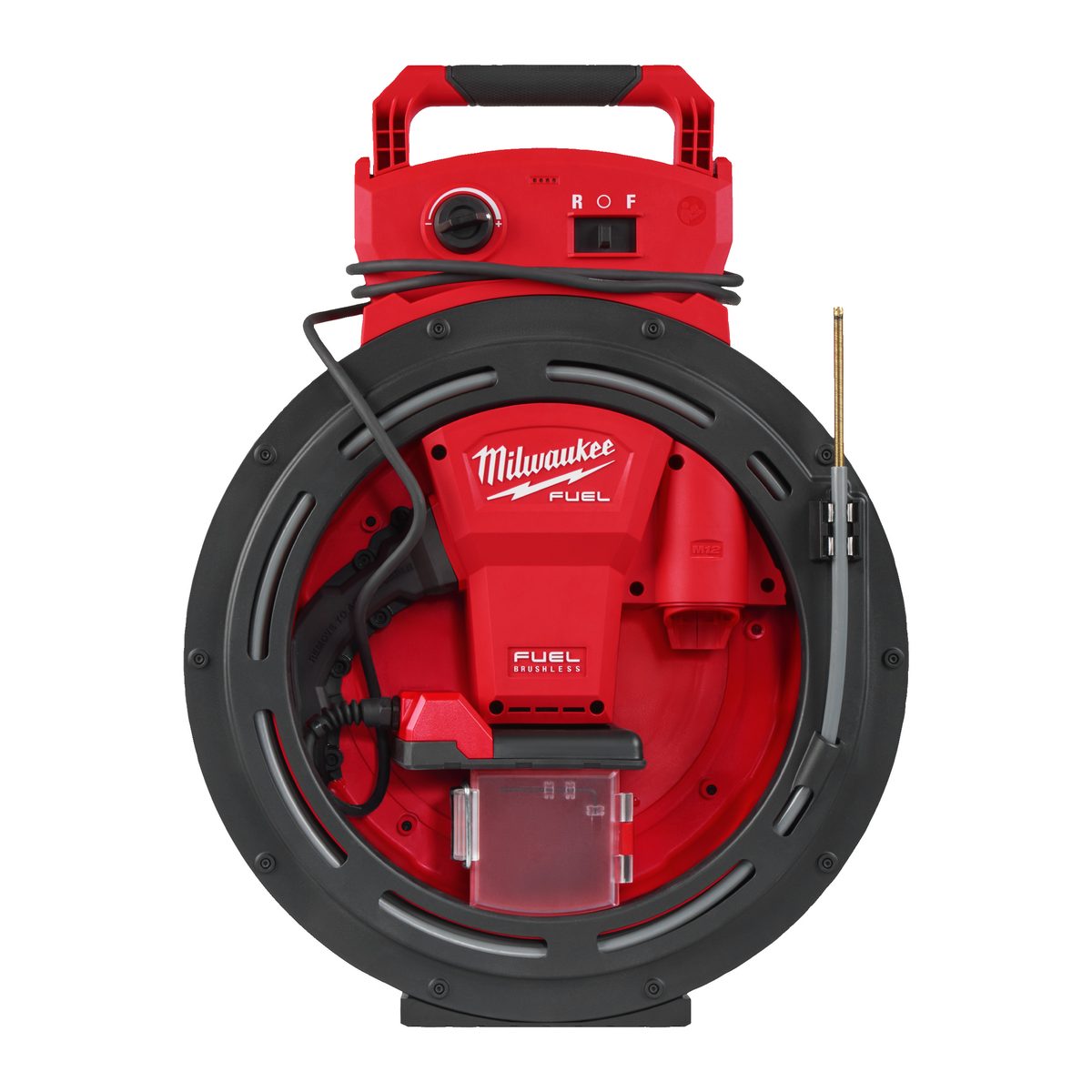 Milwaukee M12 HSFSM-0 Vysokorychlostní čistič potrubí s ohebnou hřídelí – 1850 rpm