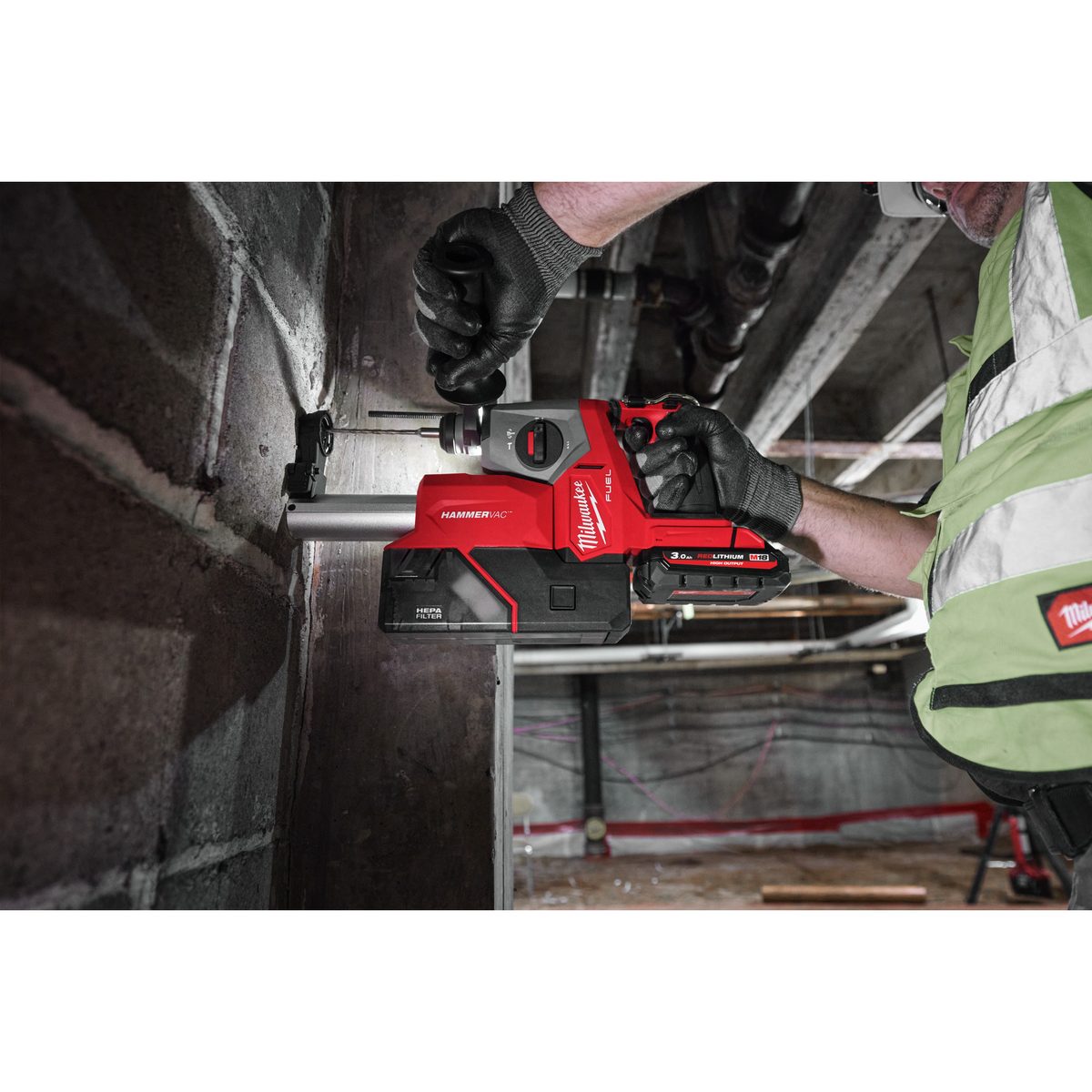 Milwaukee M18 FHAC16-302X Kombinované aku kladivo SDS-Plus 16mm