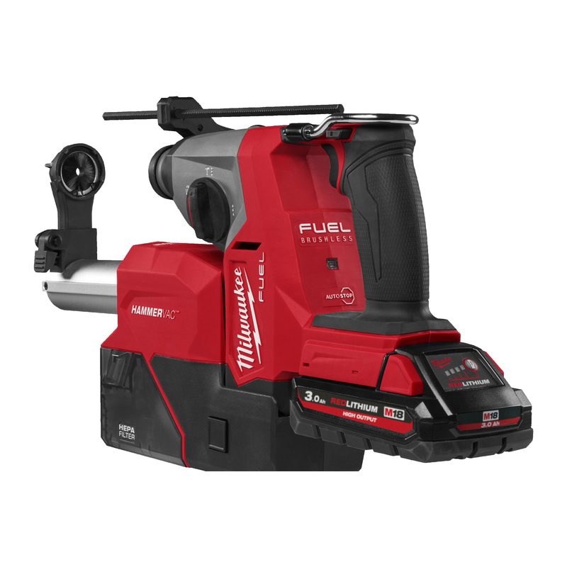 Milwaukee M18 FHACDDE-0C Kombinované kladivo SDS-Plus s odsáváním – 1,7 J