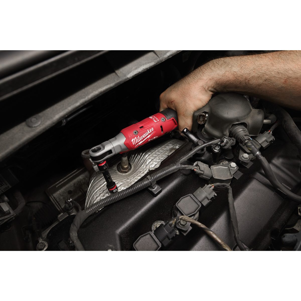 Milwaukee M12 FIR38G2-0 Aku ráčna 3/8" – 95 Nm