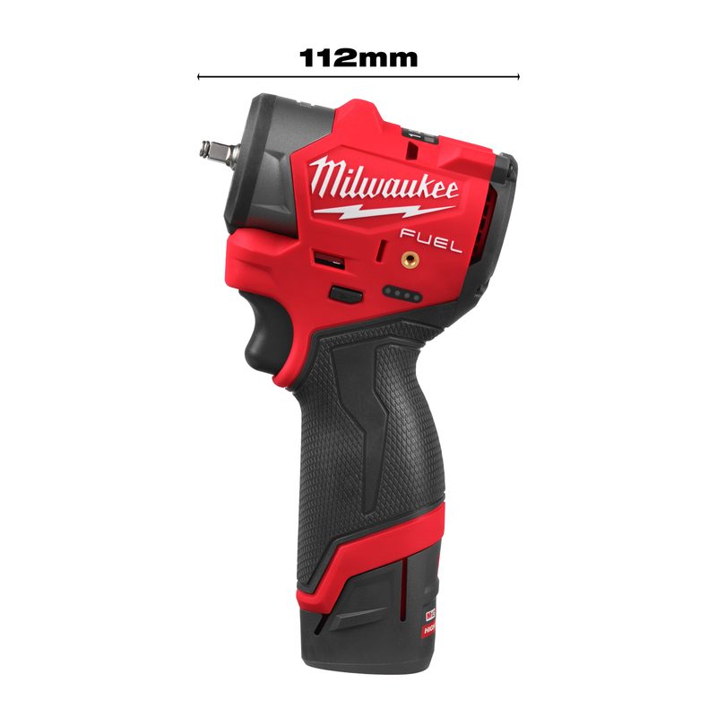 Milwaukee M12 FSCIWF14-252X Subkompaktní rázový utahovák 1/4 - 136 Nm