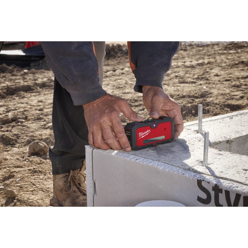 Milwaukee M12 A3PLO-401C Křížový laser 360° s automatickým zarovnáním paprsku