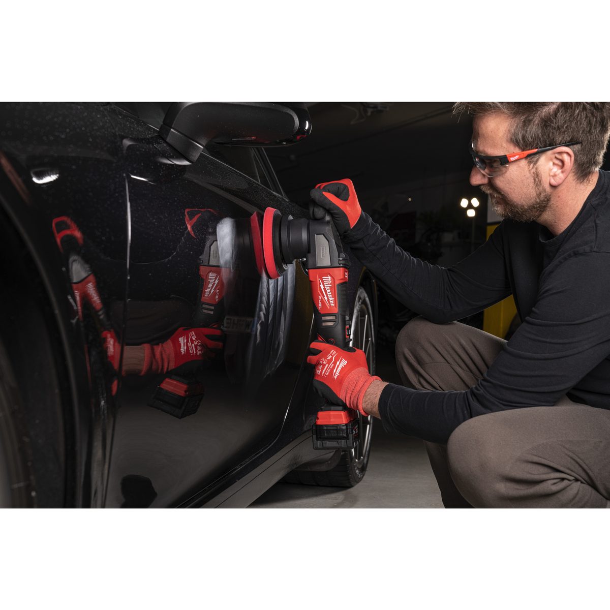 Milwaukee M18 FROP15-0 Aku excentrická leštička - 15 mm