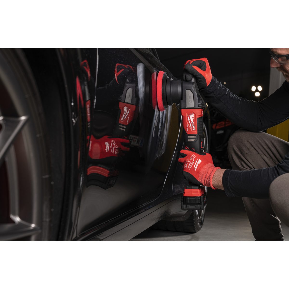 Milwaukee M18 FROP15-0 Aku excentrická leštička - 15 mm