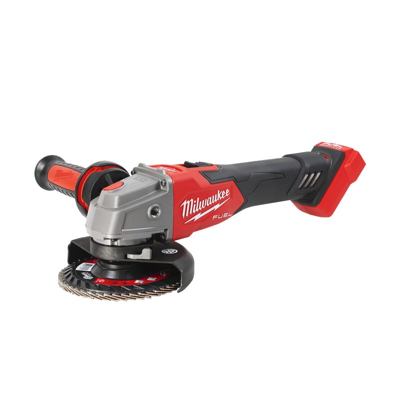 Milwaukee M18 125 mm FSAGV125XB-0 Úhlová bruska s posuvným spínačem,Reg. rychlosti