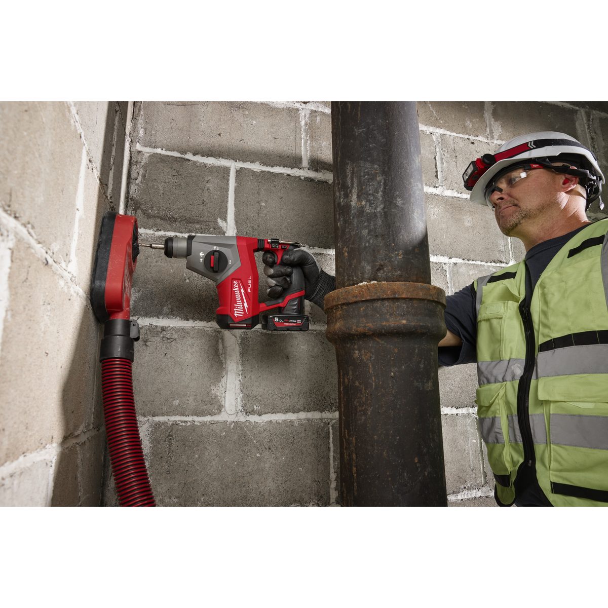 Milwaukee M12 FHAC16-502X Kompaktní kladivo SDS Plus - 16 mm