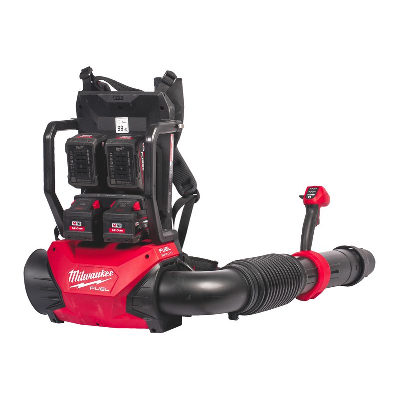 Milwaukee M18 F2BPB-124 zádový fukar na dva akumulátory