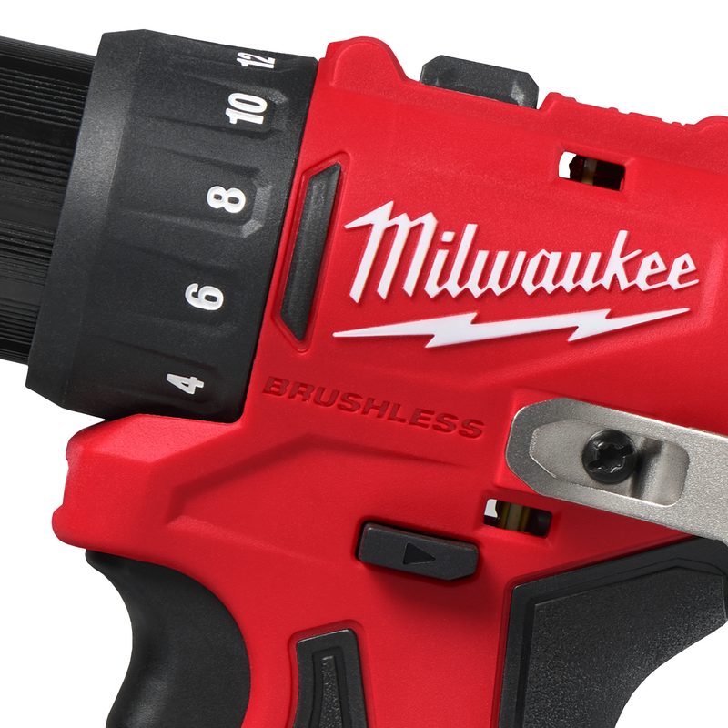 Milwaukee M12 BLDDRC-0 Kompaktní bezuhlíkový šroubovák – 40 Nm