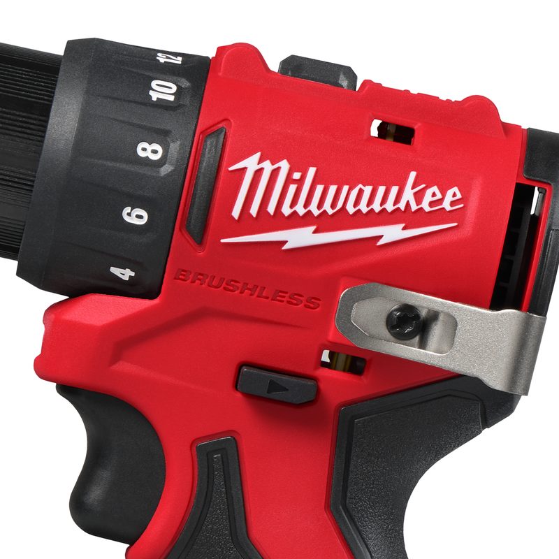 Milwaukee M12 BLDDRC-203C Kompaktní bezuhlíkový šroubovák – 40 Nm