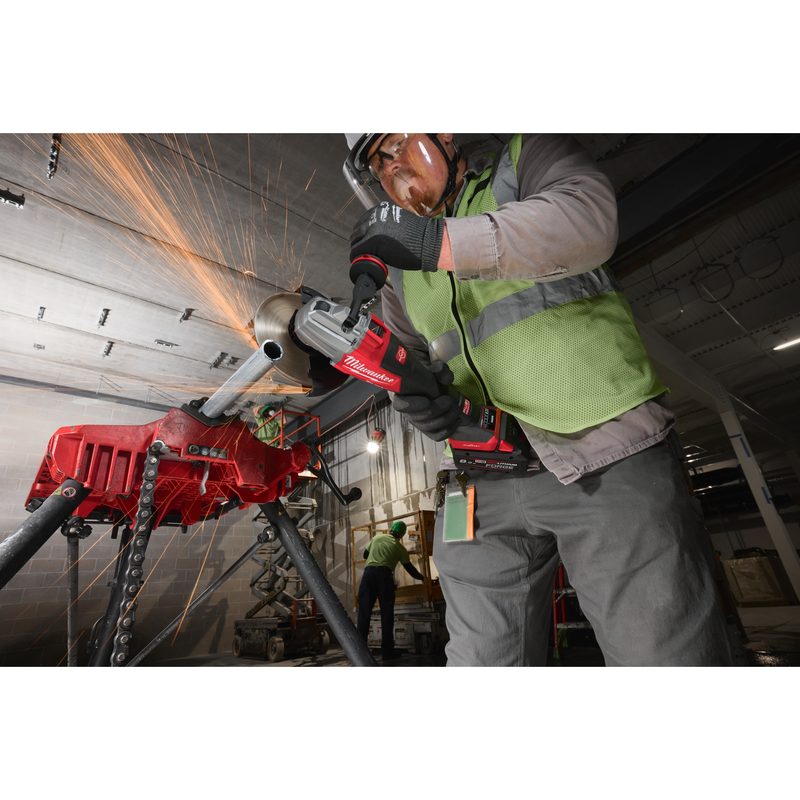 Milwaukee M18 FHSAGSVO125X-0X FUEL úhlová bruska s ONE-KEY – ⌀125 mm