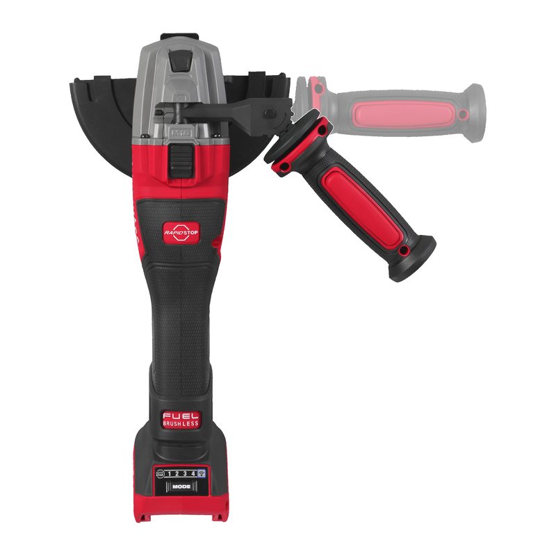 Milwaukee M18 FHSAGSVO125X-0X FUEL úhlová bruska s ONE-KEY – ⌀125 mm
