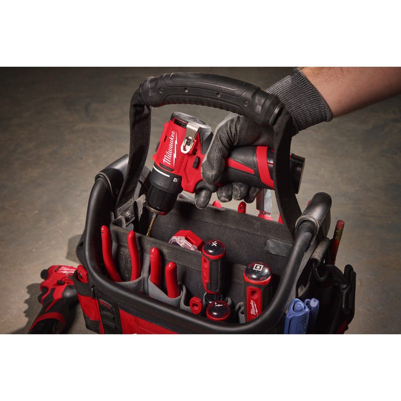 Milwaukee M12 BLPDRC-202C Kompaktní bezuhlíková příklepová vrtačka – 40 Nm