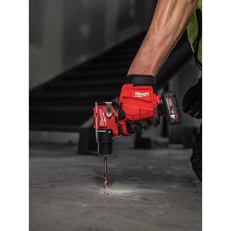 Milwaukee M12 BLPDRC-402C Kompaktní bezuhlíková příklepová vrtačka – 40 Nm