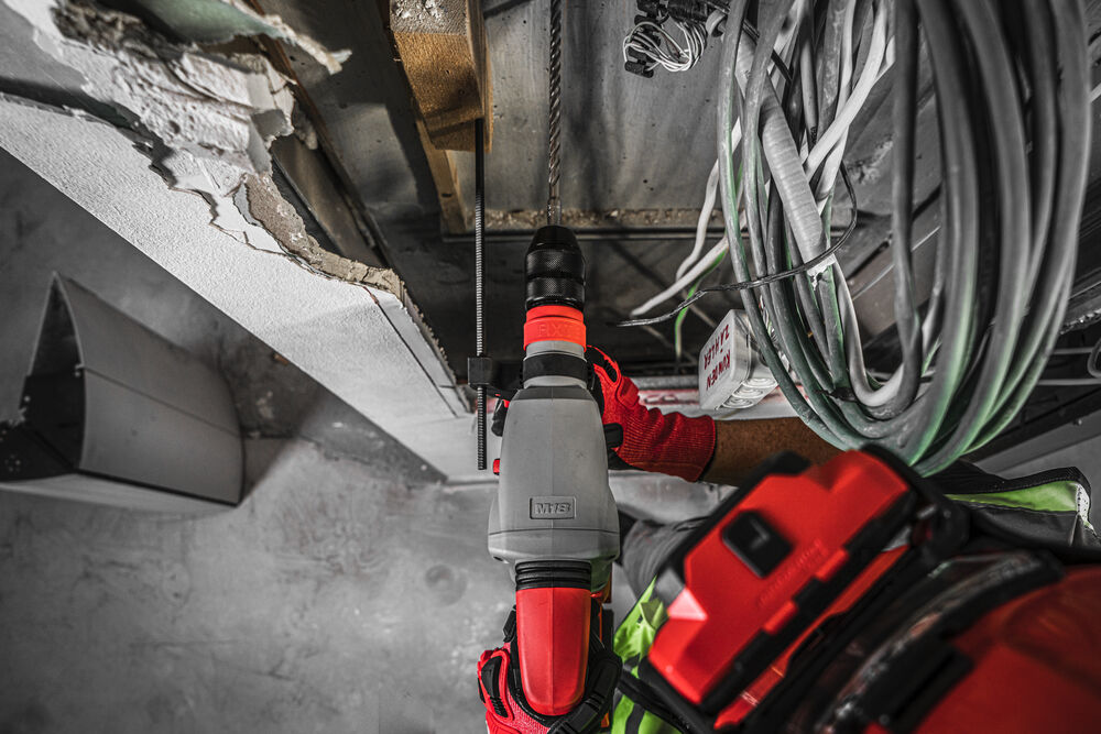 Milwaukee M18 M18 BLHX-0X SDS plus 26 mm vrtací a sekací kladivo - FIXTEC sklíčidlo