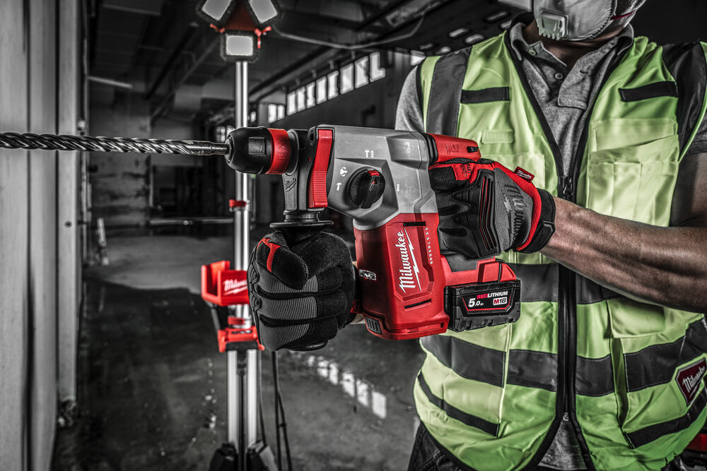 Milwaukee M18 M18 BLHX-0X SDS plus 26 mm vrtací a sekací kladivo - FIXTEC sklíčidlo