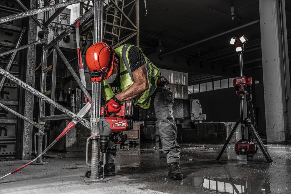 Milwaukee M18 ONEFHPXDEL-552C SDS plus 32 mm vrtací a sekací kladivo - ONE-KEY s odsáváním