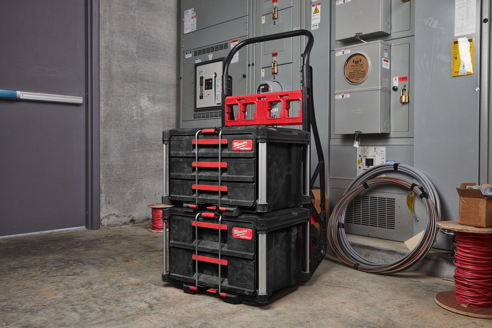 Milwaukee PACKOUT BOX SE 2 ZÁSUVKAMI