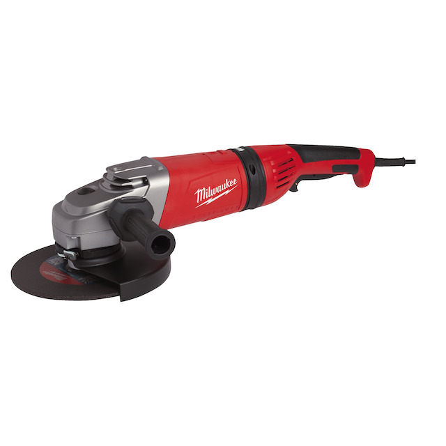 Milwaukee AGVM 26-230 GEX/DMS, 2600 W 230 mm úhlová bruska