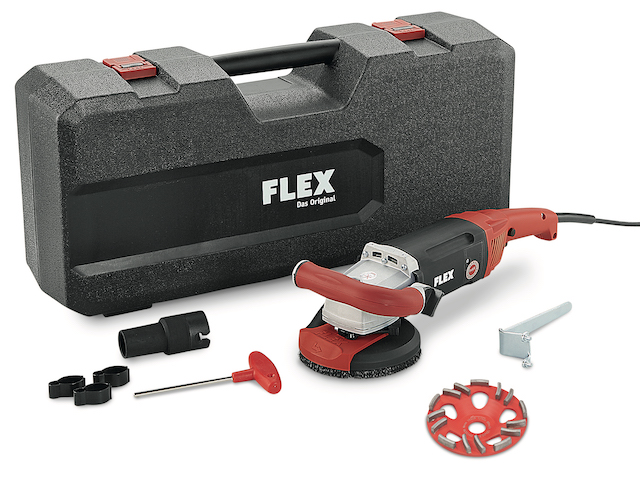 FLEX Sanační bruska LD 18-7 125 R, Kit E-Jet