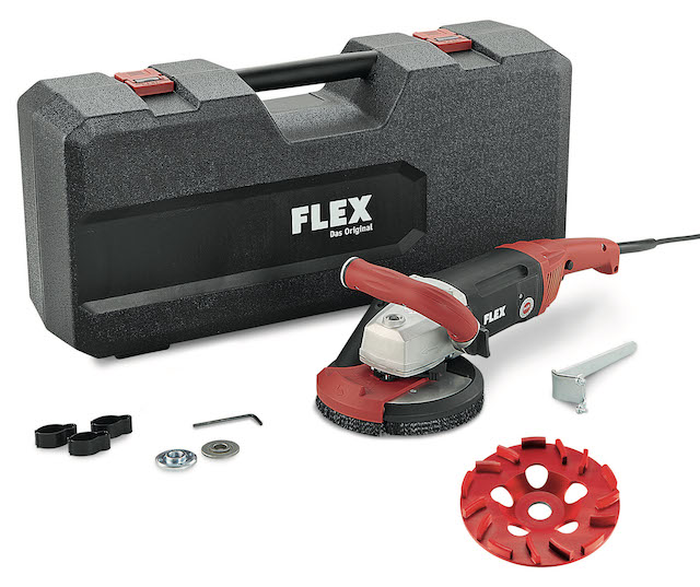 FLEX Sanační bruska LD 18-7 150 R, Kit E-Jet