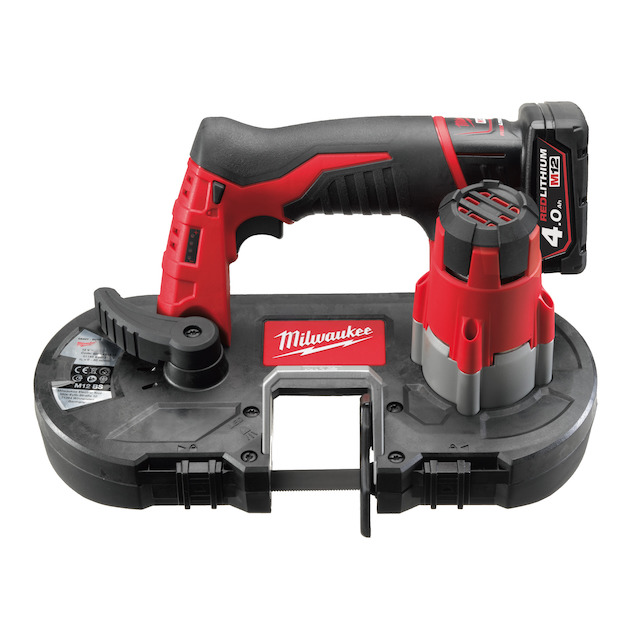 Milwaukee M12 BS-402C Aku pásová pila, 2 x 4.0Ah