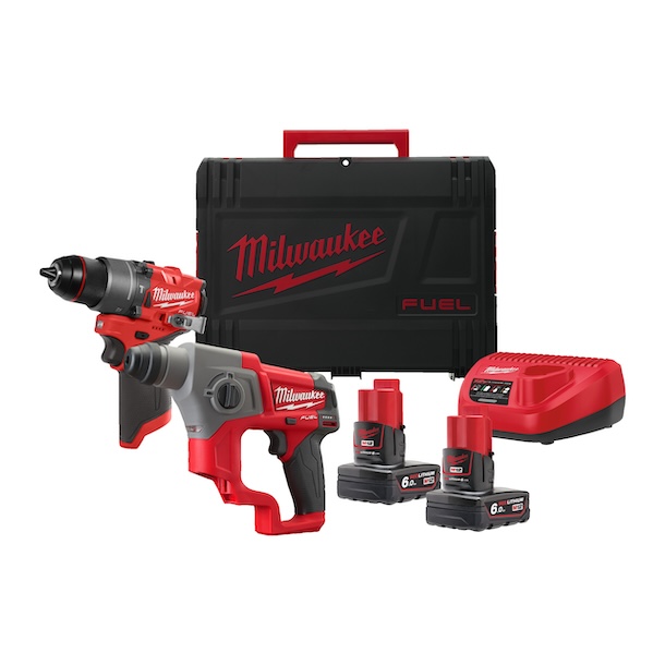 Milwaukee M12 FPP2F2-602X FUEL set nářadí