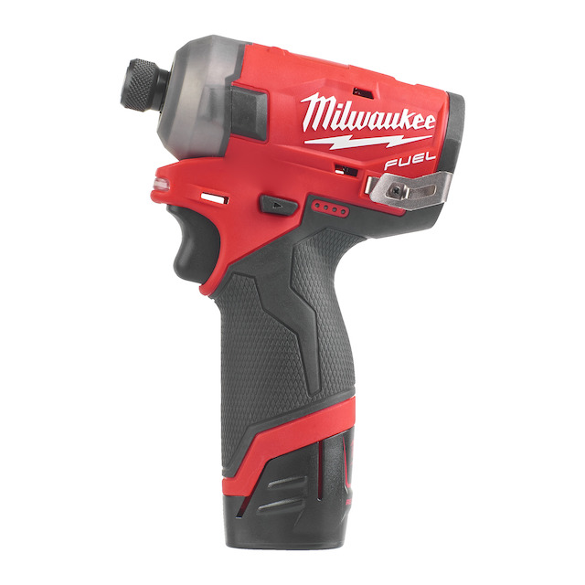 Milwaukee M12 FQID-202X Hex FUEL Hydrualický rázový utahovák, 50Nm, 2 x 2Ah