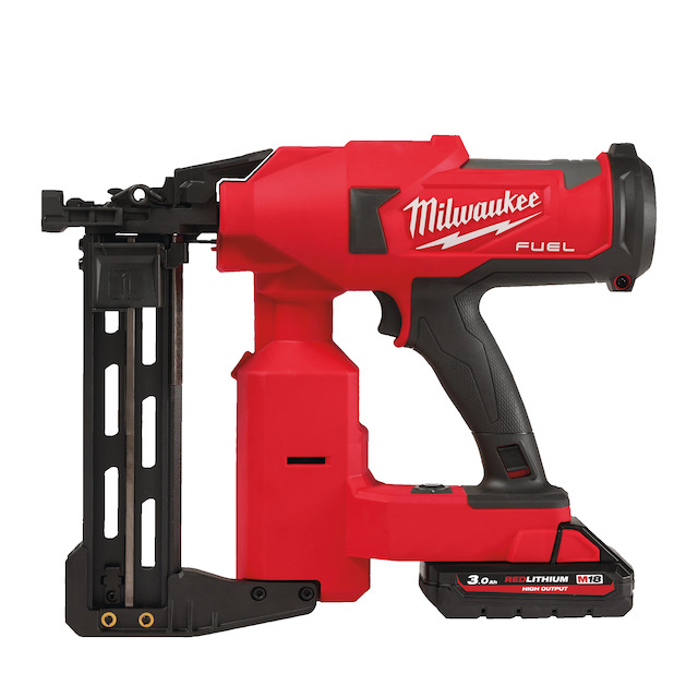 Milwaukee M18 FFUS-302C Aku sponkovací pistole na oplocení, 2x 3Ah