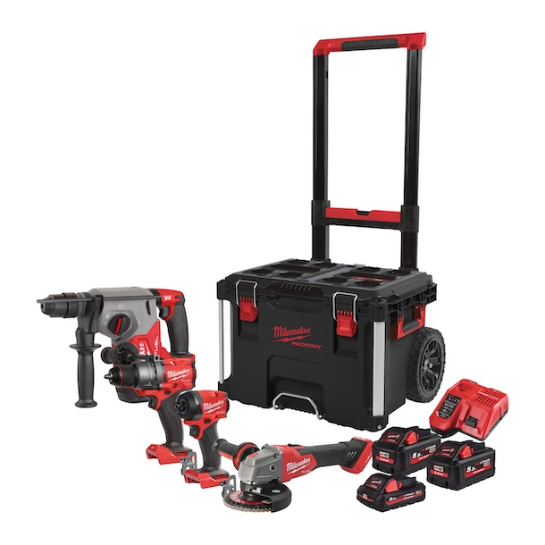 Milwaukee M18 FPP4E-555T FUEL Sada nářadí