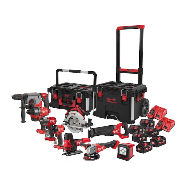 Milwaukee M18 FPP9A-555T FUEL Sada nářadí