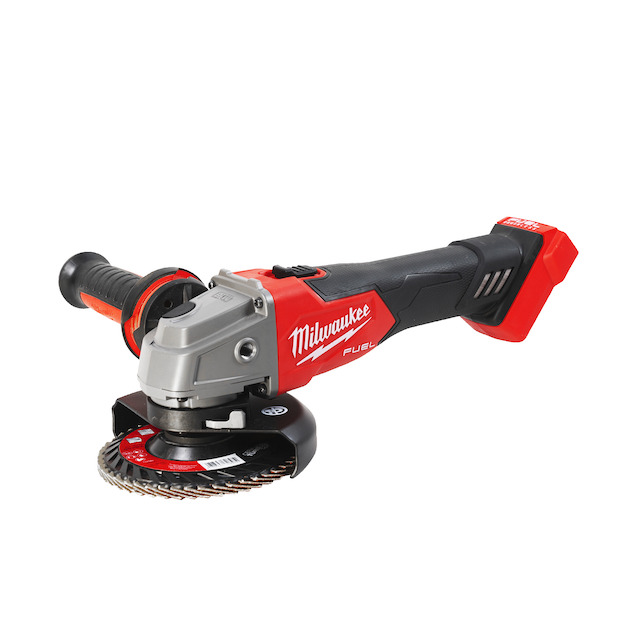 Milwaukee M18 FUEL FSAG125X-0 125 MM ÚHLOVÁ BRUSKA S POSUVNÝM SPÍNAČEM
