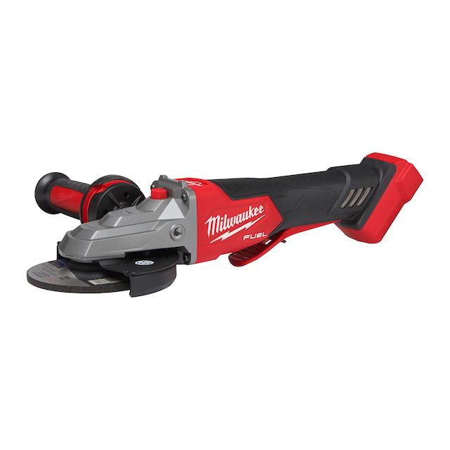 Milwaukee M18 Fuel 125 mm Úhlová bruska s plochou hlavou, brzda FSAGF125XPDB-0X