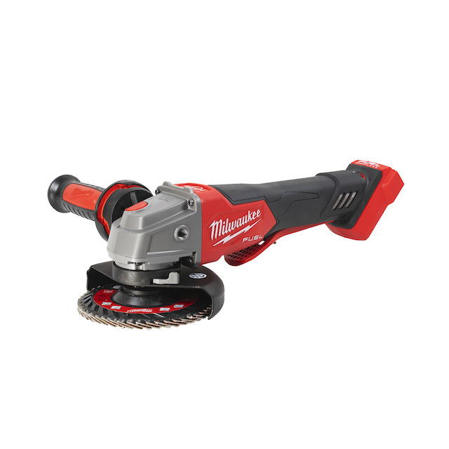 Milwaukee M18 125 mm FSAGV125XPDB-0X Úhlová bruska s kolébkovým spínačem,Reg. rychlosti