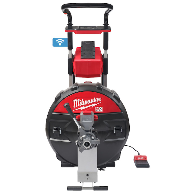 Milwaukee MXF LSDP - MX FUEL VELKÁ BUBNOVÁ ČISTIČKA POTRUBÍ S POWERTREDZ