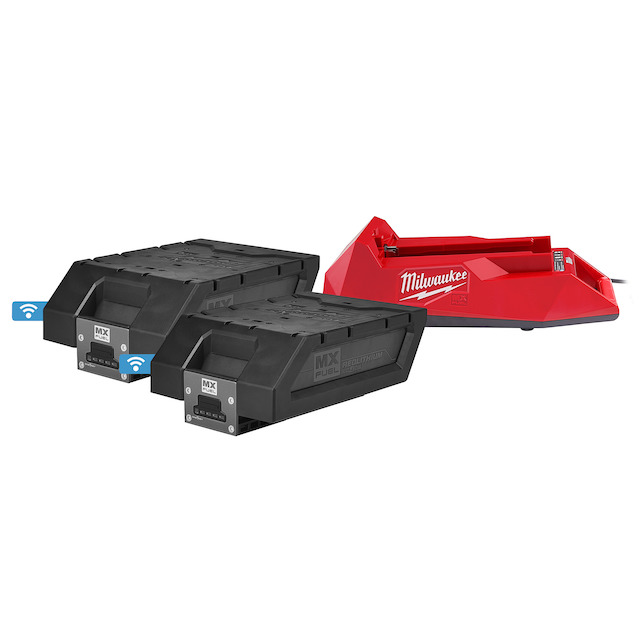 Milwaukee MX FNRG-406MX FUEL akumulátory a nabíječka