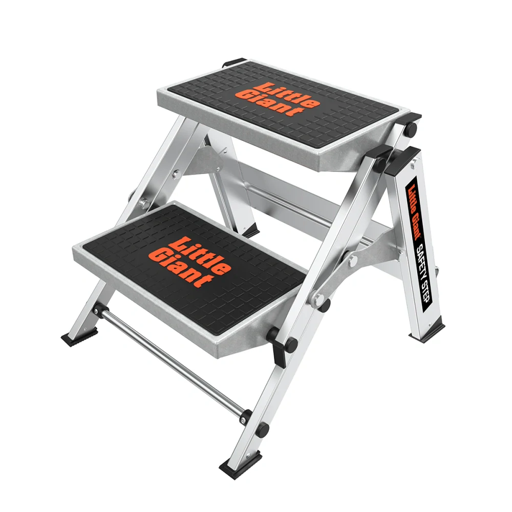 Little Giant - Safety Step 2 - bez madla : profesionální schůdky s protiskluzovou podložkou