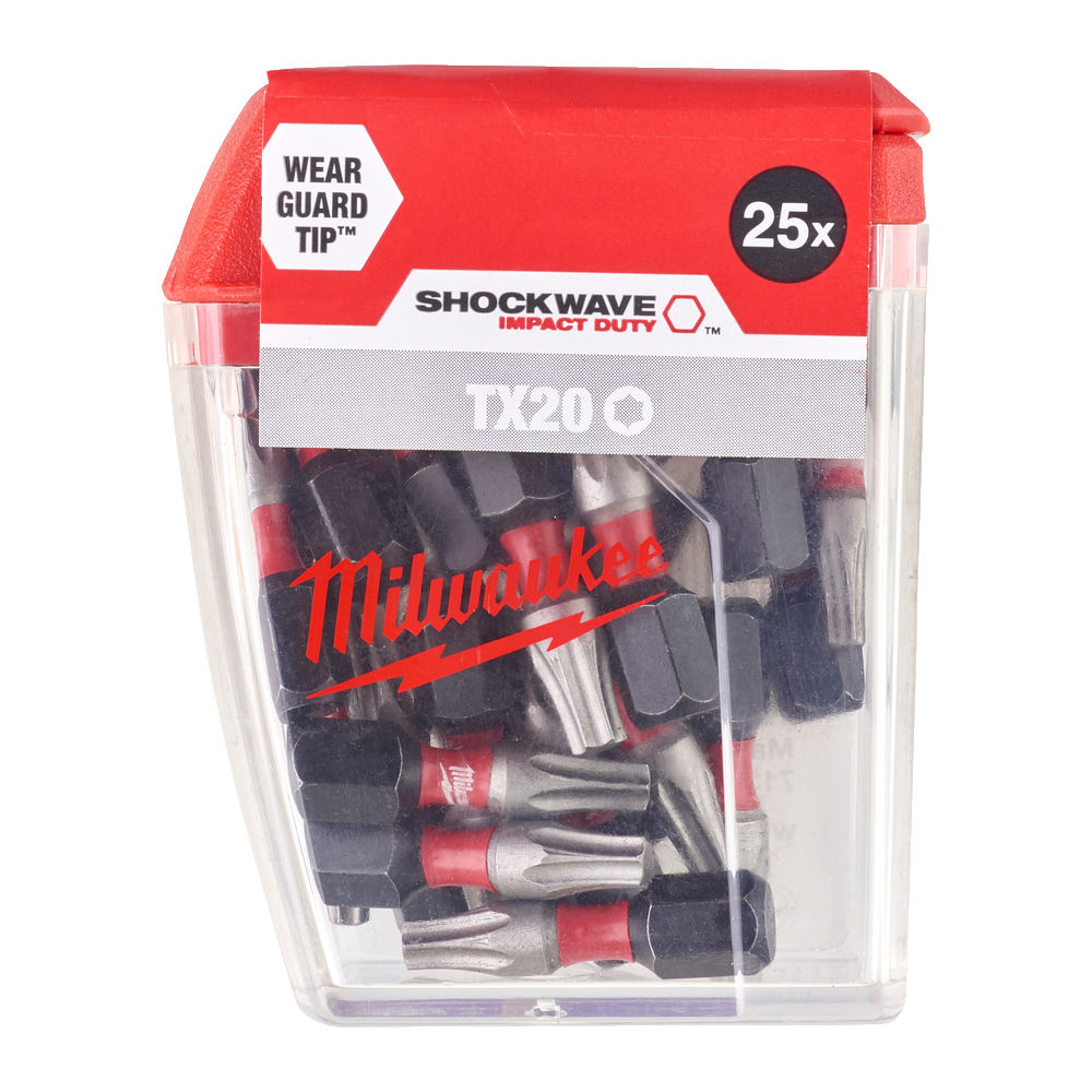 Milwaukee Šroubovací bity ShW TX20 25mm-25ks