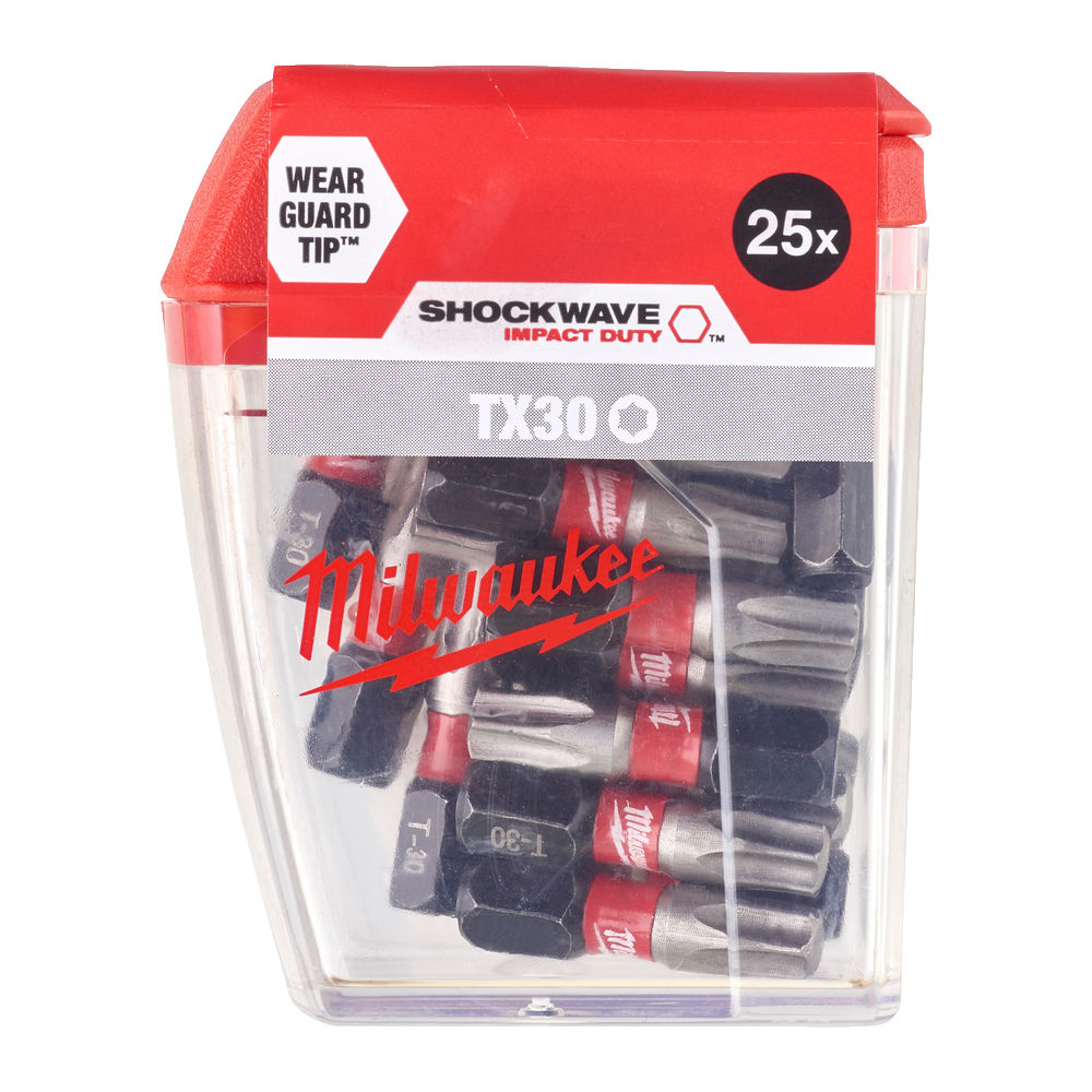 Milwaukee Šroubovací bity ShW TX30 25mm-25ks