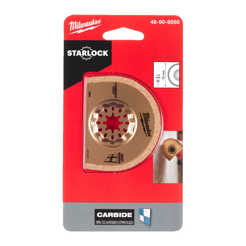Milwaukee Karbidový nůž na odstranění spárovací hmoty 75x1,2mm