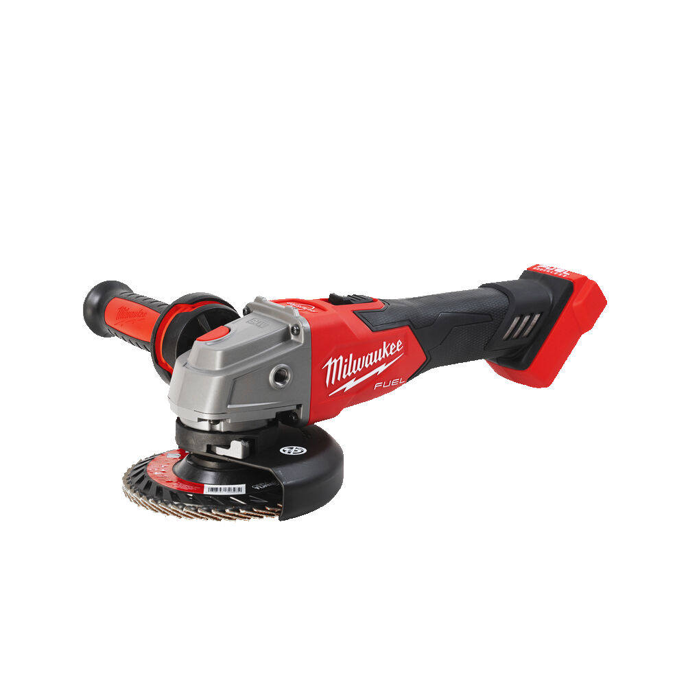 Milwaukee M18 FSAG125XB-0X 125 mm Úhlová bruska s posuvným spínačem, Rapid STOP
